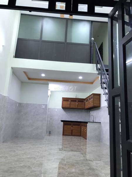 Chủ có nhà trống 1 trệt, 1 lửng, dtsd 32m2, giá 6 triệu/tháng, hẻm Nguyễn Tư Giản, Gò Vấp