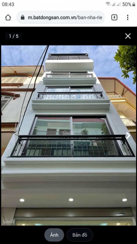 Cho thuê nhà khép kín 5 tầng đúc kiên cố, đúc bê tông, giá 7 triệu/tháng