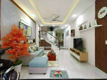 Hẻm Quang Trung Gò Vấp có nhà 3 tầng cần cho thuê giá 10 triệu/tháng, dtsd 175m2