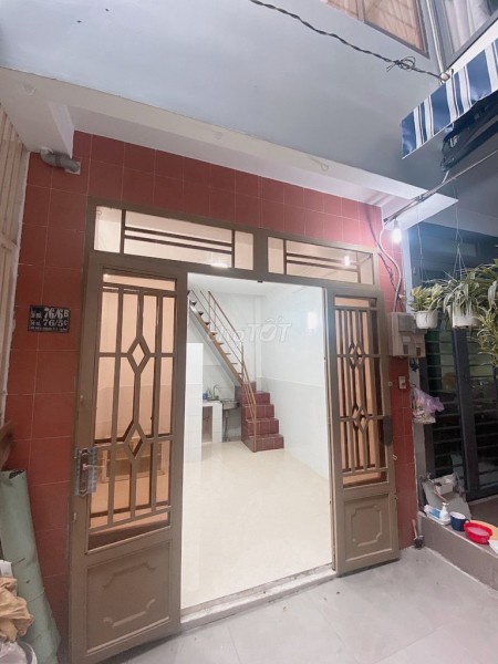 Có nhà hẻm dân cư đông Hồ Biểu Chánh, Phú Nhuận giá 6.5 triệu/tháng, dtsd 13m2, 2 pn