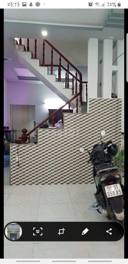 Chính chủ cần cho thuê nhà 56m2, 2 tầng đúc, hẻm Thới Hoà, Bình Chánh, giá 4.5 triệu/tháng