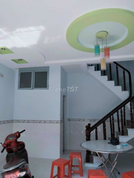 Mình cần cho thuê nhà 30m2, 1 trệt, 1 lầu giá 4 triệu/tháng, hẻm Lâm Thị Hố, Quận 12