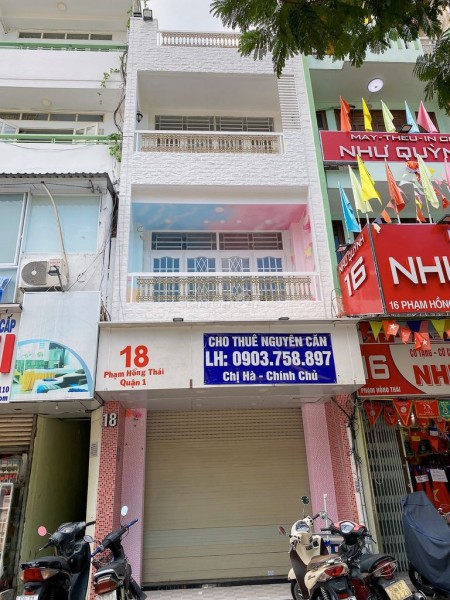 Cần cho thuê nhà nguyên căn Nguyễn Thái Bình, Quận 1, dtsd 68m2, giá 90 triệu/tháng, 68m2, ,