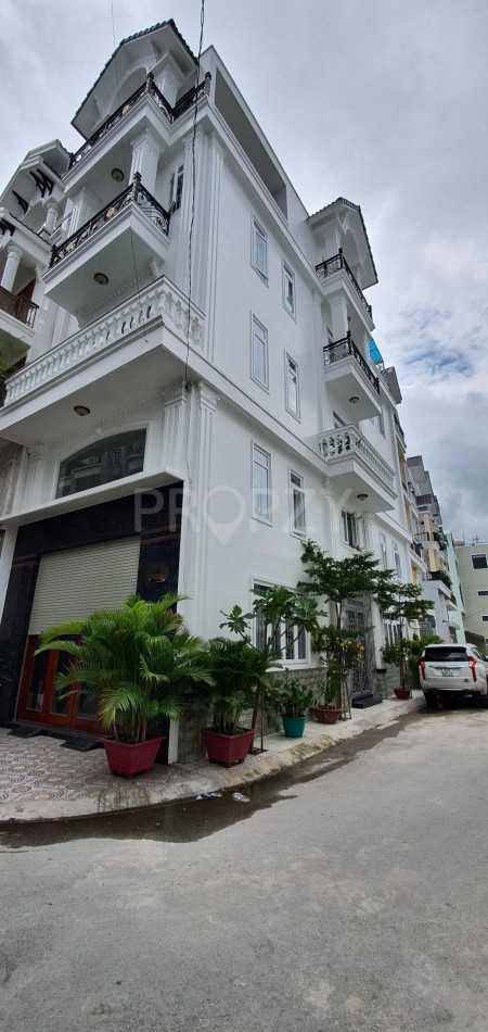 Nhà mới sang trọng dt 5x18 full mt cao cấp mặt tiền 3 tầng sân thượng 5PN P15 Tân Bình