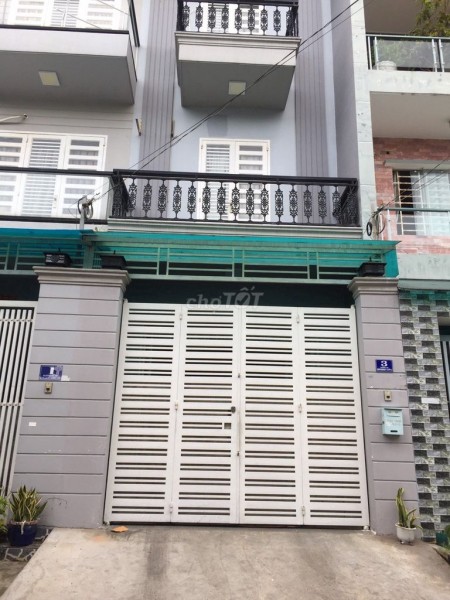 Cho thuê nhà nguyên căn 3 tầng dtsd 80m2, 3 tầng, giá 17 triệu/tháng, mt 3 đường số 6D