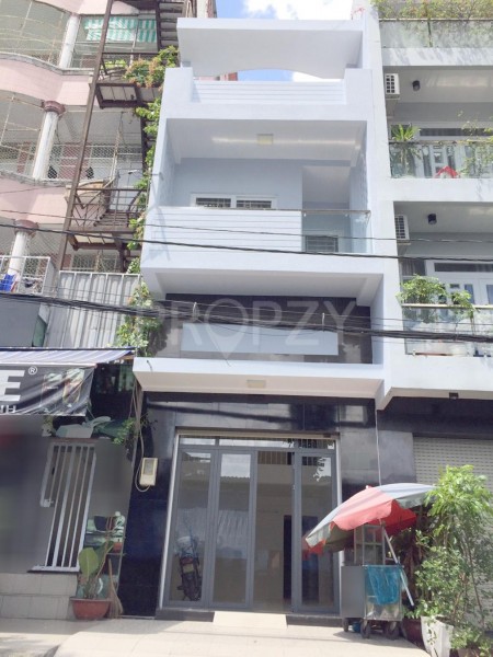 Nhà nguyên căn mới đẹp thông thoáng hẻm xe tải 6m 4PN DTSD 205m2 P14 Tân Bình