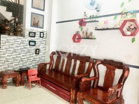 Cho thuê nhà hẻm xe hơi Tân Trụ phường 15 Quận Tân Bình diện tích 4.5x12m