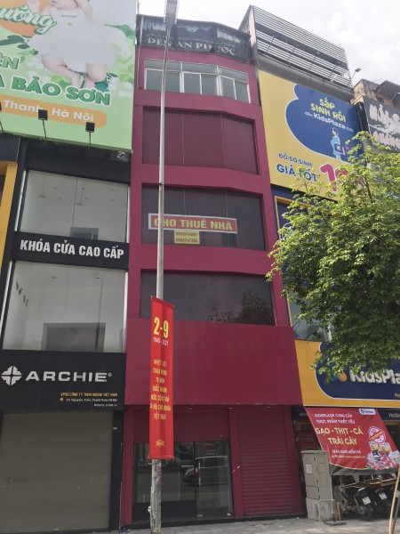 Cho thuê mặt bằng nguyên căn kinh doanh số 24 đường Nguyễn Xiển