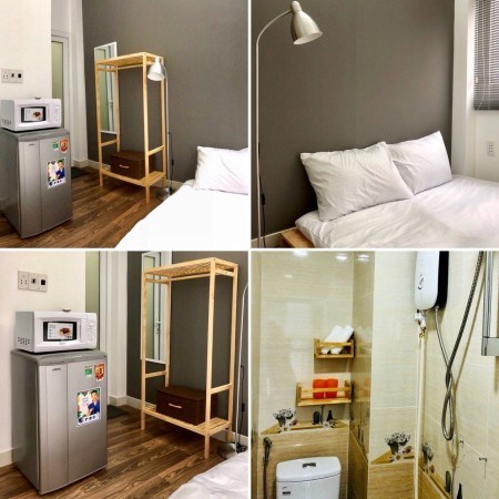 Cho thuê nhà mới xây gần phố đi bộ bùi viện, dtsd 60m2, nhà 1 trệt, 2 lầu