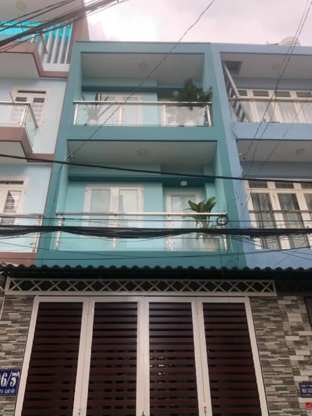 Cho thuê nhà nguyên căn Đường 14, Phường 8, Gò Vấp căn 4PN, 3WC. Diện tích 4m x 12m