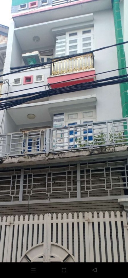 Cần cho thuê nhà Quận 12 dtsd 60m2, 3 tầng đúc 4 pn, giá 7 triệu/tháng lh 0932084900