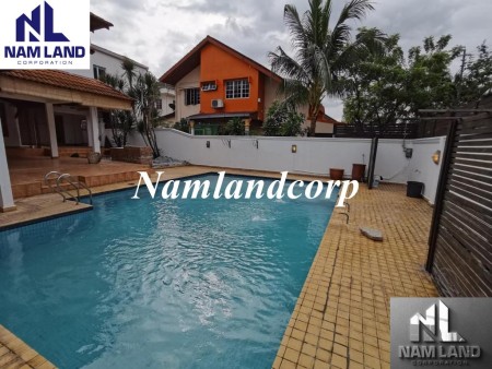 Cho Thuê Biệt Thự 800m2 Compound Trần Não Hồ Bơi, Sân Vườn, Bình An, Quận 2