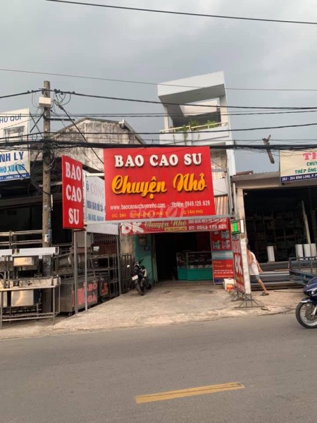 Có nhà nguyên căn rộng 96m2, đúc kiên cố, giá 16 triệu/tháng, mt 266 Bình Long, Tân Phú