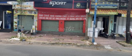 Cho thuê nhà 2 căn đôi 2 mặt tiền 312-314 Trường Chinh P Tân Hưng Thuận Q12