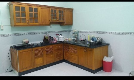 Nhà nguyên căn Điện Biên Phủ diện tích sử dụng 4.5*20 3PN có máy lạnh 12 triệu/tháng