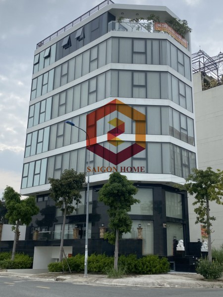 Cho thuê Building 2 mặt tiền 1200m2 Hầm 7 sàn Trung Tâm Quận 2 giá 140 triệu/tháng