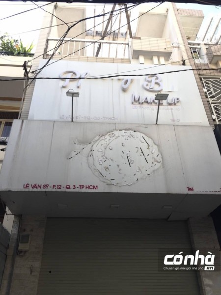 Nhà thuê nguyên căn hẻm xe hơi đường Lê Văn Sỹ, phường 12, Quận 3, ngang 4.2m, 3 tầng