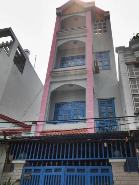 Cho thuê nhà MT Tô Hiến Thành Q10 4,2m x 17m 3 lầu 9 phòng 45tr/th