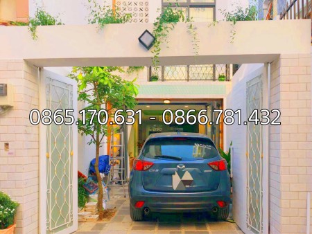 Biệt thự mini Full nội thất cơ bản phường 13 Bình Thạnh diện tích (4x22) xe hơi để trong nhà