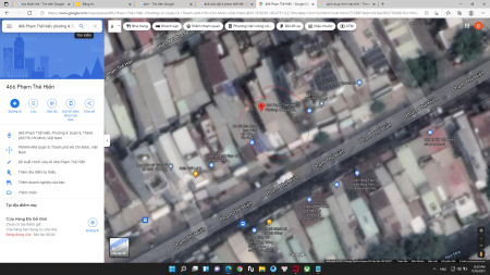 Cho thuê nhà nguyên căn mặt tiền đường Phạm Thế Hiển, liên hệ 0908043392