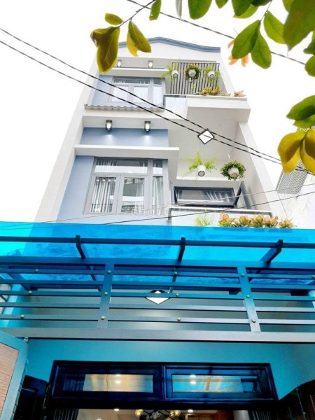 Nguyên căn diện tích sử dụng 64m2, 3 tầng đúc, giá 11.5 triệu/tháng, hẻm 154/2B Nguyễn Phúc Chu