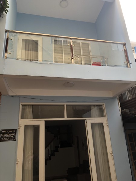 Cho Thuê nhà mới xây 1 Trệt 1 lầu 4m x 14m Hẻm Bùi Thị Xuân