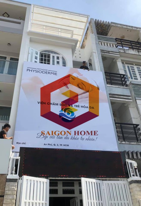 Cho thuê Nhà 4x20m trệt 3 lầu Nguyễn hoàng An Phú Quận 2 giá chỉ 22tr/th