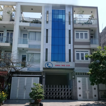 Cho Thuê Nhà Văn phòng Cao đức lân P. An Phú Quận 2 Hầm 4 sàn 300m2