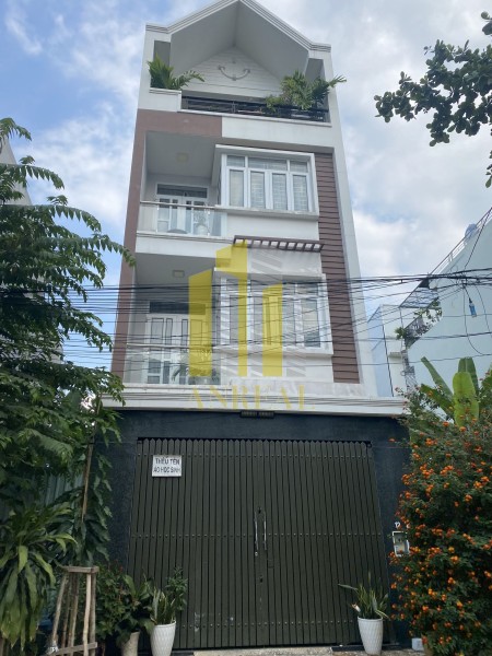 Nhà nguyên căn phố chiều ngang 5m mặt tiền Vũ Tông Phan khu dân cư đông đúc