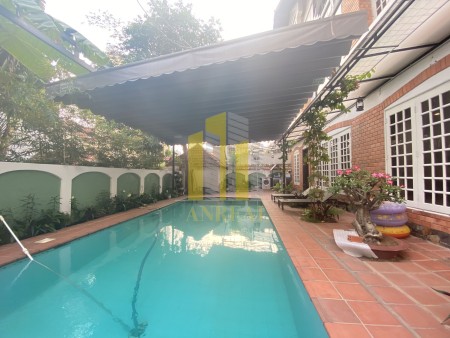 Biệt thự mặt tiền Nguyễn Duy Hiệu - Thảo Điền có sân vườn hồ bơi giá 56 triệu/tháng