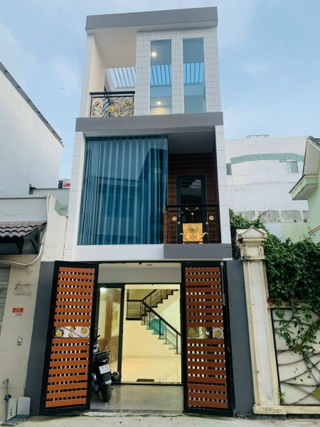 Cho thuê nhà mới 100% Dương Quảng Hàm P5 Gò Vấp (4x15) hẻm 7m thông