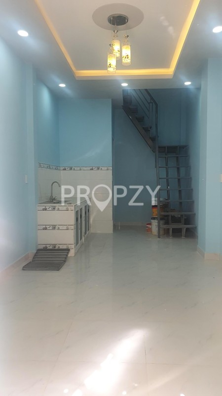 Cho thuê nhà hẻm 3m Võ Văn Kiệt, trệt 1 lầu, 1pn 2wc, diện tích 55m2, giá 8 triệu