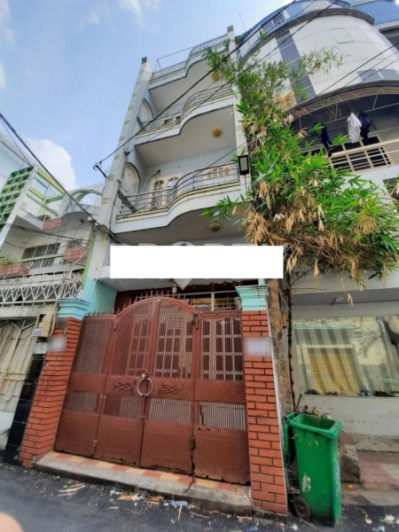 Nhà nguyên căn hẻm xe hơi nở hậu Đường 3/2 Quận 10 kết cấu 1 trệt 3 lầu