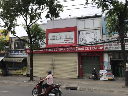 Cho thuê MB 300m2 ngang 12m mặt tiền Trường Chinh P Tây Thạnh Q Tân Phú