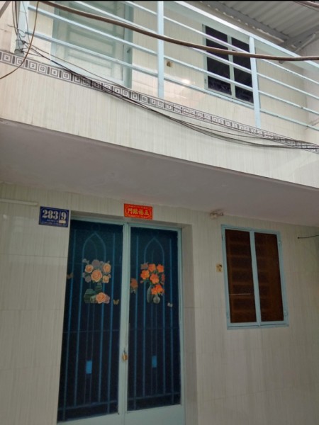 Cho thuê nhà 1 trệt 1 lầu 4x7m, 1PN 2 WC, hẻm 285A, 283/9 Lê Văn Lương Q.7