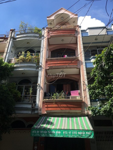 Nhà nguyên căn đúc kiên cố dtsd 207m2, 3 tầng đúc, giá 14 triệu/tháng, Nguyễn Oanh Gò Vấp