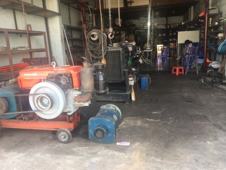 Cho thuê nhà mặt tiền 78m2 có sẵn máy móc tại QL1A P Bình Hưng Hòa Q Bình Tân