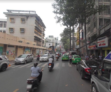 Nhà thuê Bùi Thị Xuân sầm uất góc 2MT ngang 7Mx18M tổng sàn 400m2 3 lầu có vỉa hè lớn