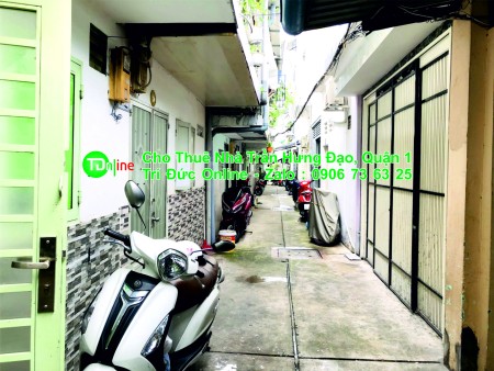 Cho Thuê Nhà Nguyên Căn Trần Hưng Đạo, quận 1 GIÁ 4 TRIỆU 500 NGÀN.