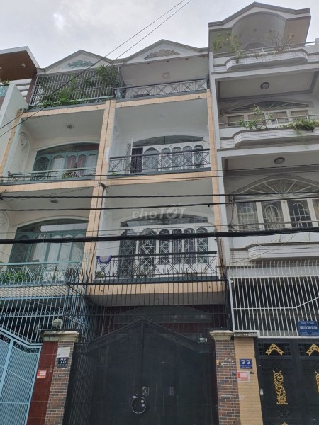 Nhà 1 trệt, 2 lầu, sân thượng chủ cần cho thuê giá 25 triệu/tháng, dtsd 76m2, đường Ba Vân