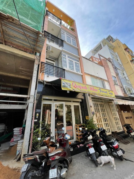 Nhà mới HXH Đường An Dương Vương, Trệt 2 Lầu Sân Thượng, 5PN, 3WC, Diện Tích 4x15m