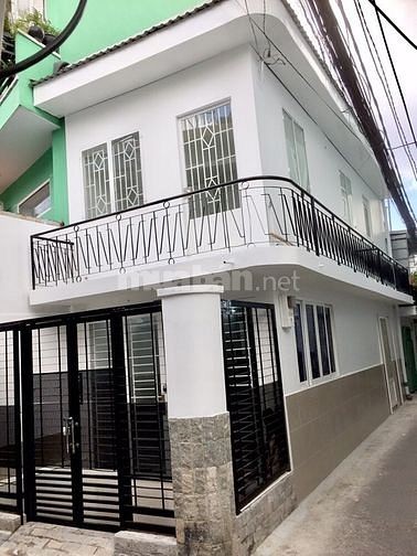 Nhà mới góc 2 mặt hẻm 2PN 2WC Thoáng Mát Khu Thanh Đa giá mềm 8tr