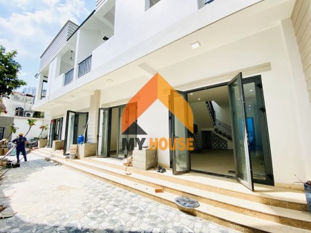 Cho thuê nhà đẹp, giá đẹp mới xây, 2 lầu, vườn mini giá cho thuê 17 triệu/tháng, lhcc