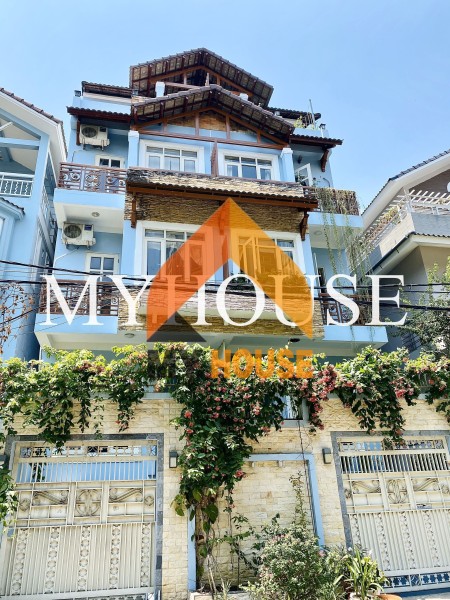 Chính chủ cho thuê nhà nguyên căn trong cụm villa Nguyễn Văn Hưởng, hầm trệt 2 lầu, 4PN