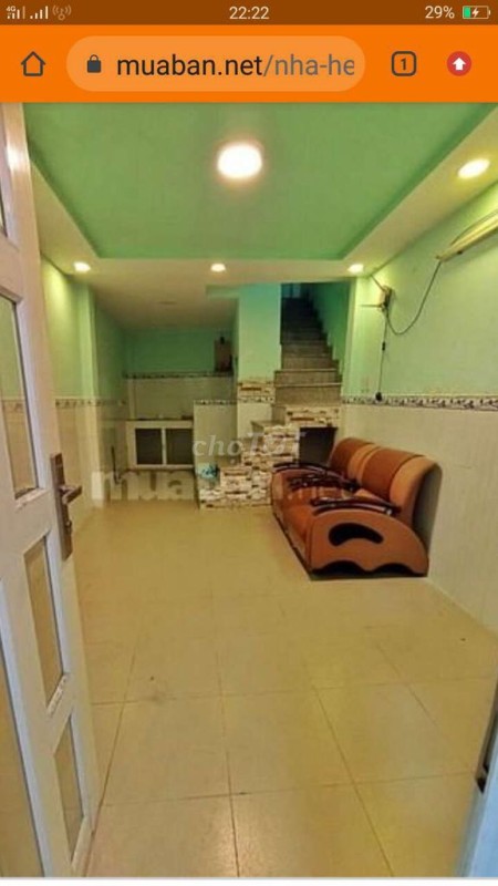 Chưa sử dụng nên cần cho thuê nhà hẻm Lạc Long Quân, Quận 11 dt 35m2, 2 tầng, giá 5 triệu/tháng