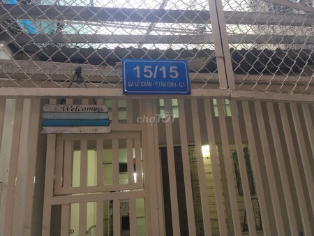 Cần cho thuê nhanh nguyên căn 70m2, giá 8 triệu/tháng, hẻm 15/15 Bà Lê Chân, Quận 1