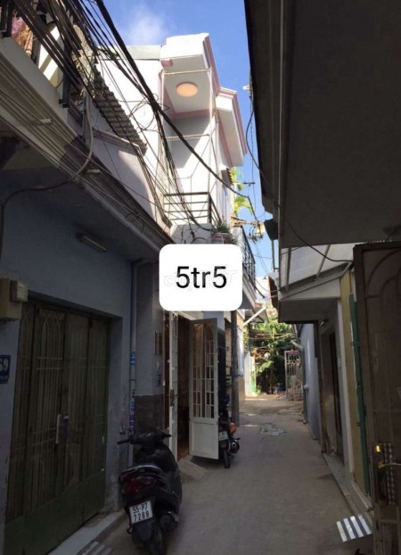 Chủ chưa sử dụng cần cho thuê nguyên căn hẻm Trần Thánh Tông, Tân Bình 32m2, giá 5.5 triệu/tháng