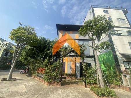 Cho thuê nhà nguyên căn góc 2 mặt tiền An Phú, diện tích sử dụng 200m2, đường lớn, 550m2, ,