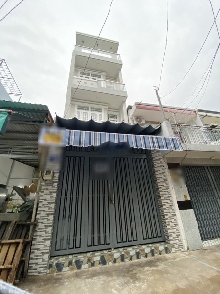 Nhà mới vào ở ngay đường Hậu Giang, 2 lầu, sân thượng, mặt tiền đường lớn, trung tâm Quận 6