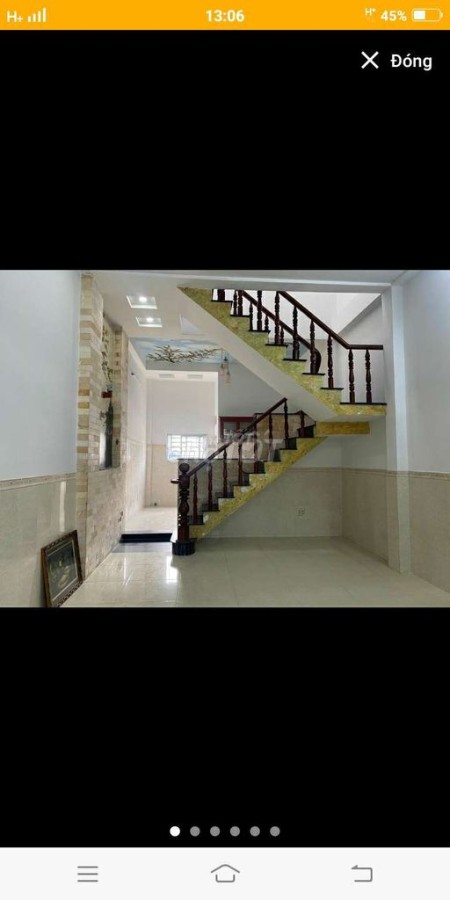 Trống nhà nguyên căn 2 tầng đúc, giá 5.5 triệu/tháng, dtsd 56m2, hẻm Thới An 13, Quận 12